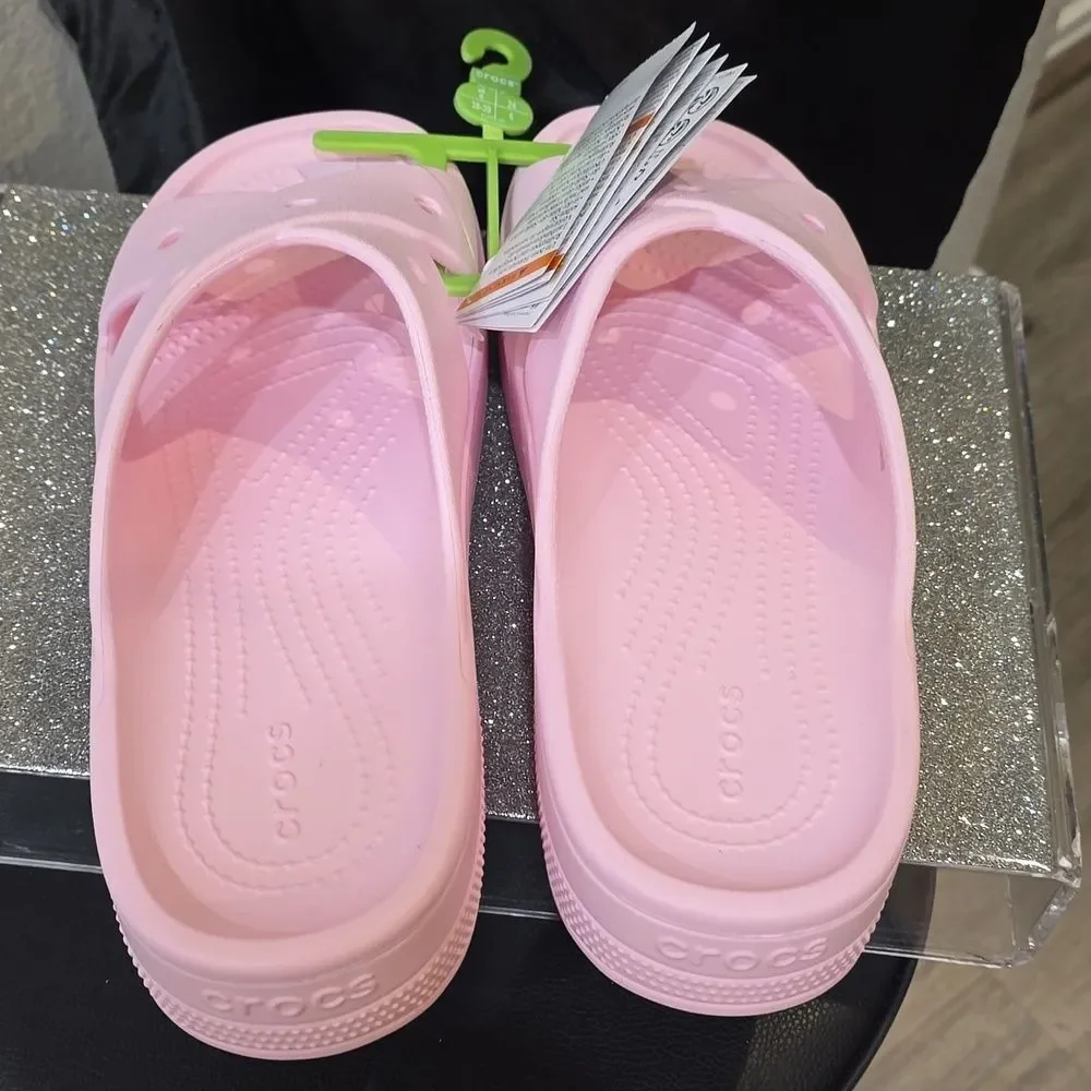 Crocs‎ Classic Cross Strap Slip-On Slide Sandals